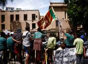 People demonstrate amid Sri Lanka's economic crisis, in Colombo