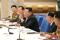 North Korean leader Kim Jong Un attends the Central Military Commission of the Workers' Party of Korea