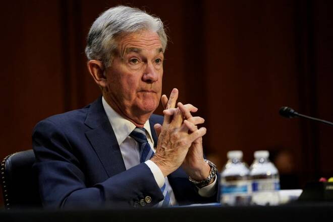 Federal Reserve Chair Jerome Powell testifies before a Senate Banking, Housing, and Urban Affairs Committee hearing on the "Semiannual Monetary Policy Report to the Congress