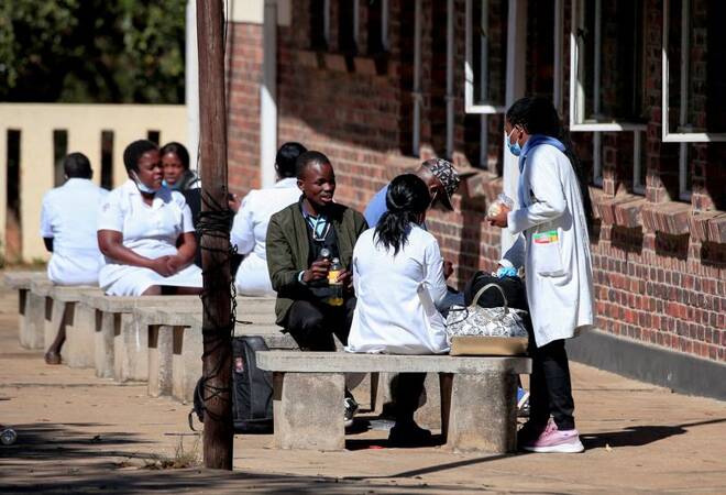 Zimbabwean healthcare workers strike over pay