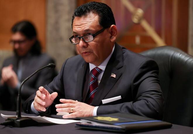 Ed Gonzalez testifies on his nomination as director of the U.S. Immigration and Customs Enforcement (ICE)