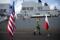 U.S. Navy's warship USS Gravely docked in the Baltic sea port city of Gdynia