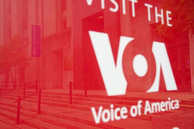 Voice of America building in Washington
