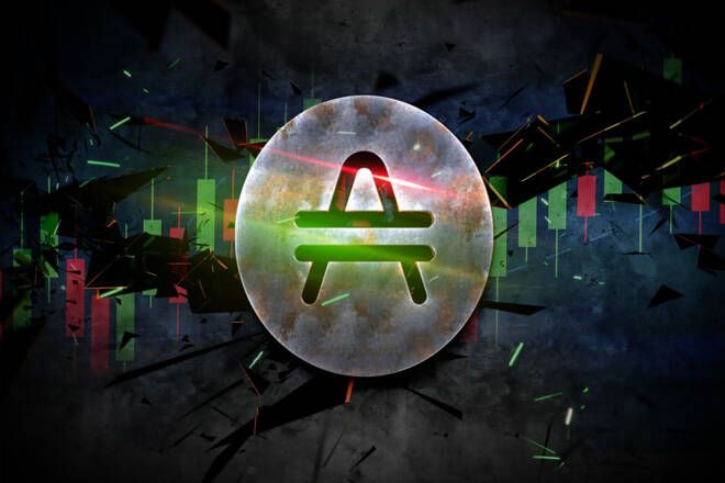 AMP cryptocurrency logo