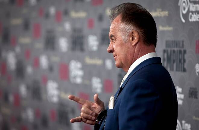 Tony Sirico arrives for the premiere of HBO's television series "Boardwalk Empire" Season 4 in New York