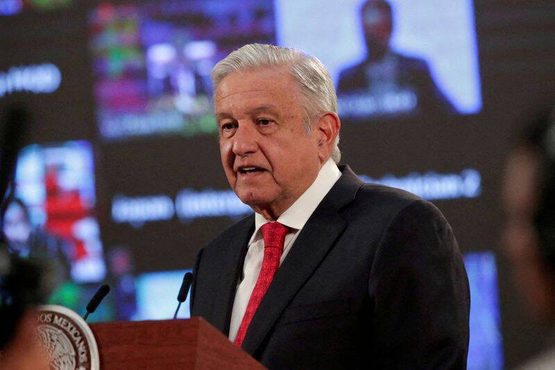 Mexico's President Lopez Obrador attends U.S. global climate summit, in Mexico City