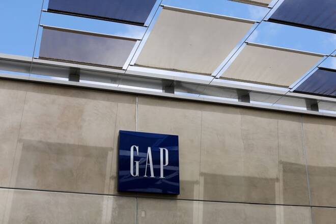 A Gap Inc. retail store is shown in La Jolla