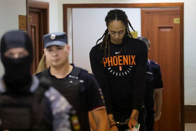 U.S. basketball player Griner back in Russian court on drugs charges