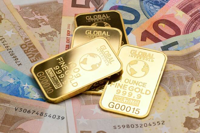Gold bars over euro bills FX Empire