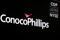 FILE PHOTO - A screen displays the logo for ConocoPhillips on the floor of the NYSE in New York