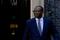 New British Health Chancellor of the Exchequer Kwasi Kwarteng walks outside Number 10 Downing Street in London