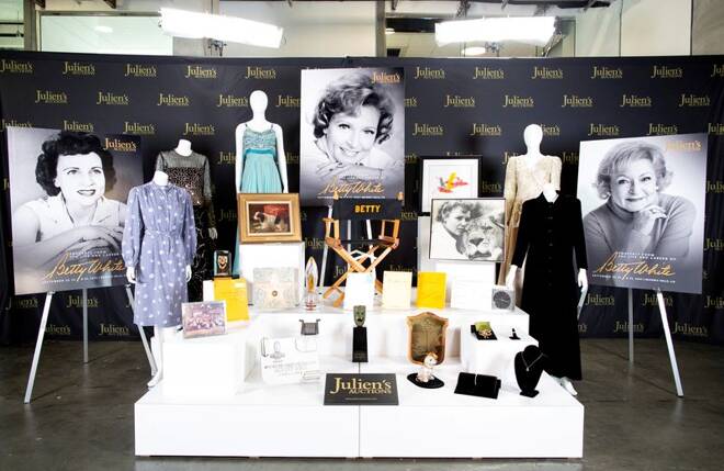 Julien's Auctions announces "Property from the Life and Career of Betty White" at Julien's Auctions in Beverly Hills