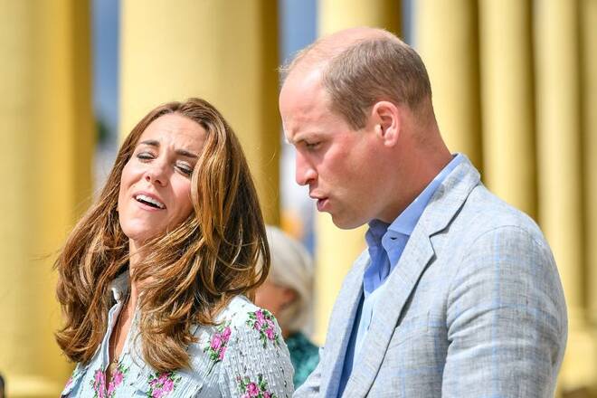 Britain's Prince William and Catherine, Duchess of Cambridge visit South Wales