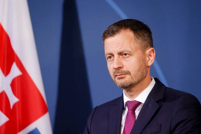Slovakian Prime Minister Eduard Heger