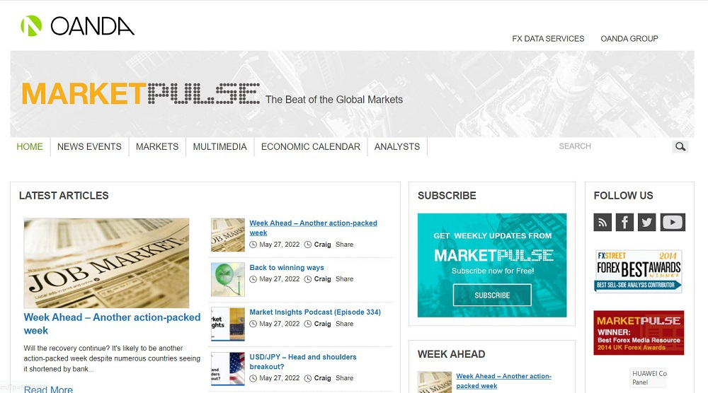 MarketPulse Website