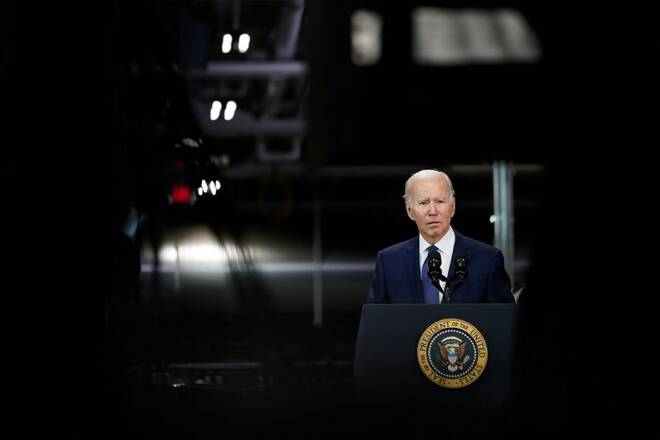 U.S. President Joe Biden travels to Hagerstown