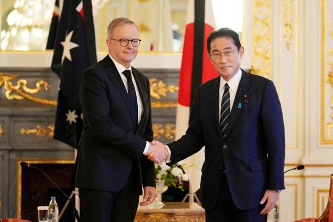 Japan's PM Kishida meets dignitaries in Tokyo