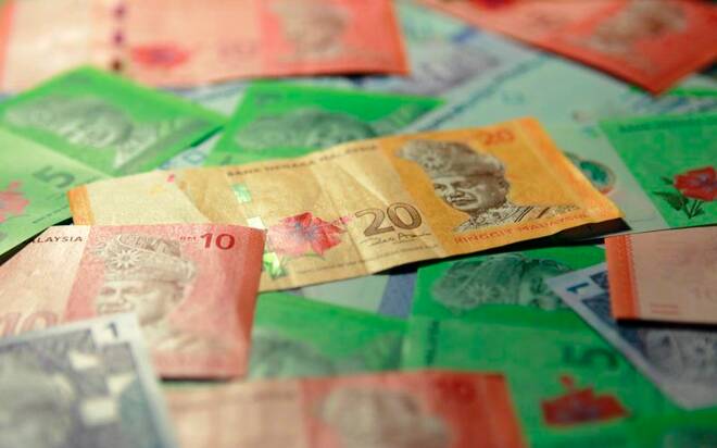 Malaysian ringgit bank notes of different denominations are seen in this picture illustration taken in Kuala Lumpur
