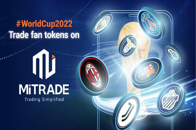 Mitrade Kicks Off World Cup Fever, Fan Tokens Now Available for Trading