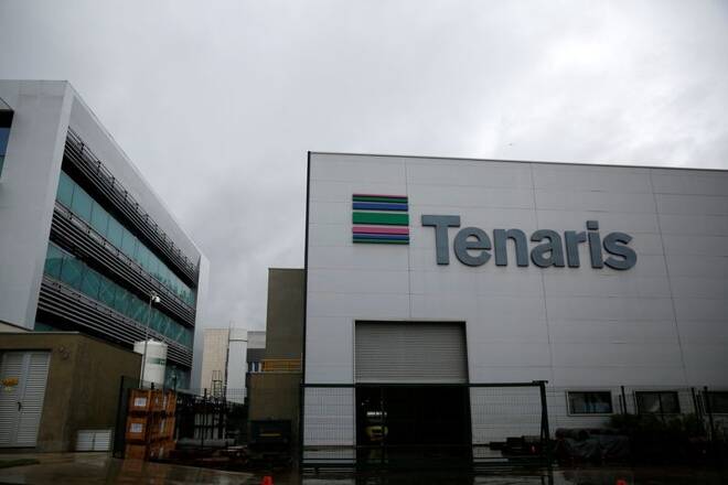 The building of Tenaris company is seen at the UFRJ Technology Park in Rio de Janeiro