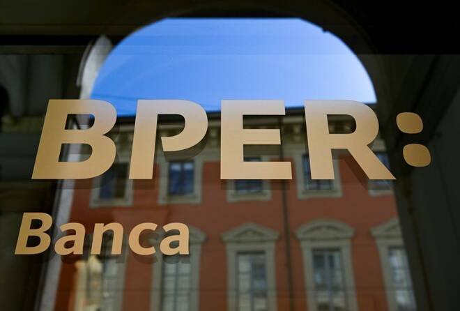 Italy's BPER Banca CEO Piero Montani presents a new business plan