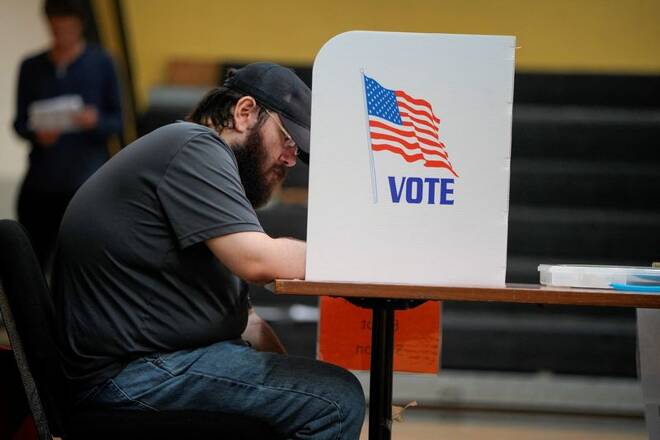 Georgia voters cast their ballots for U.S. midterm elections