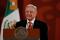 Mexico's President Andres Manuel Lopez Obrador holds a news conference, at the National Palace in Mexico City