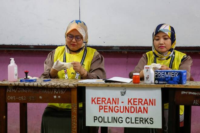 Malaysia's general election in Bera