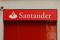 The logo of Santander bank is seen outside a branch in Ronda