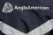 Logo of Anglo American is seen on a jacket of an employee at the Los Bronces copper mine, in the outskirts of Santiago