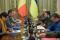 Ukraine's President Zelenskiy and Belgium's PM De Croo attend a meeting in Kyiv
