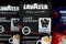 m_WLavazza coffee packets are seen at a Carrefour supermarket in Brussels