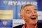 Ryanair CEO Michael O'Leary holds news conference in Brussels