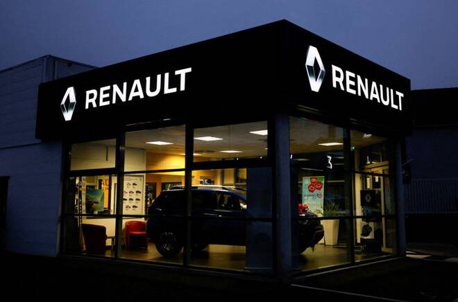 A Renault dealership in Vertou