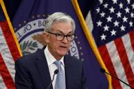 Federal Reserve Board Chairman Jerome Powell holds a news conference in Washington