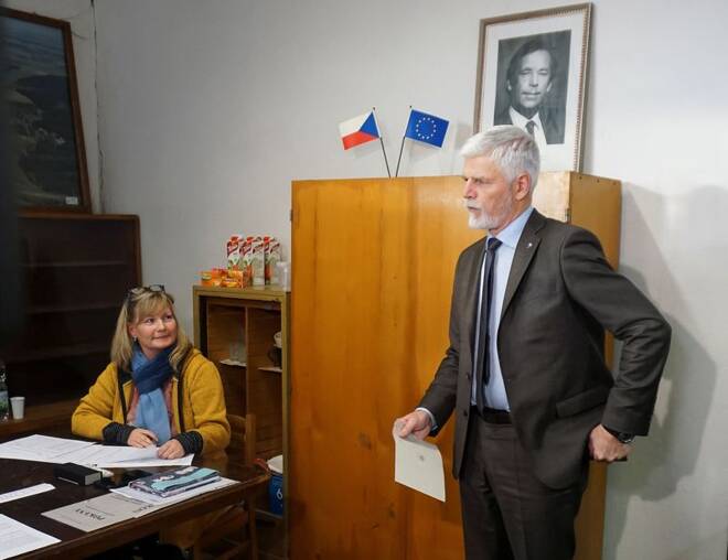 Czech presidential election, in Cernoucek