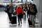 Travelers walk through Terminal 3 at O'Hare Airport before the busy Thanksgiving Day weekend in Chicago