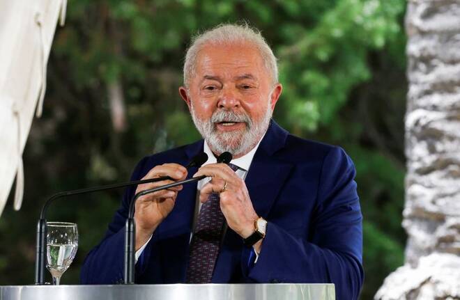 Brazil's President Lula da Silva visits Uruguay