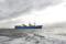 The Akademik Alexander Karpinsky, a Russian polar explorer ship, arrives in Cape Town