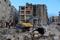 Aftermath of an earthquake in Aleppo