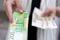 Illustration shows Russian Roubles