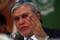 Pakistan's Finance Minister Ishaq Dar gestures during a news conference to announce the economic survey of fiscal year 2016-2017, in Islamabad