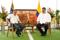 Colombian President Gustavo Petro and Venezuelan President Nicolas Maduro sign a partial scope agreement of commercial nature between Colombia and Venezuela at the Atanasio International Bridge in San Antonio del Tachira
