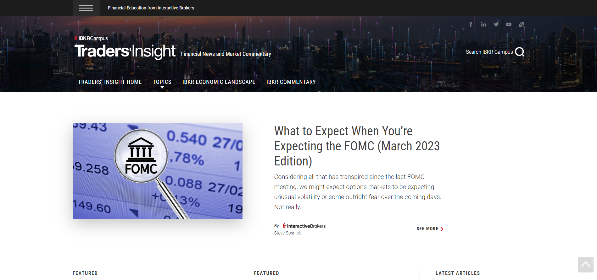 IBKR Traders’ Insight