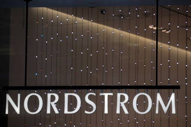 A Nordstrom store is pictured in New York