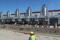 A worker stands outside a factory of Contemporary Amperex Technology Ltd (CATL) in Ningde