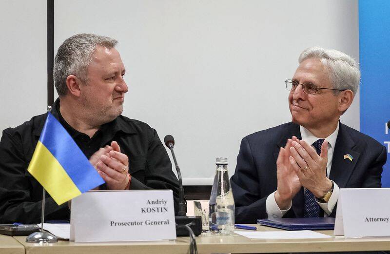 A group of international prosecutors meet in Lviv