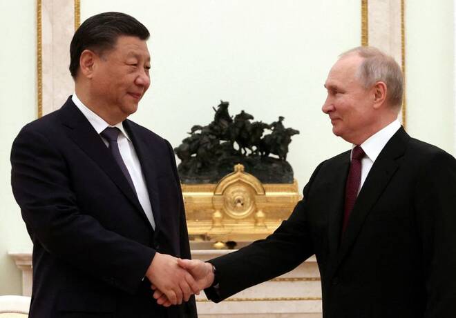 Russia's Putin holds talks with China's Xi in Moscow