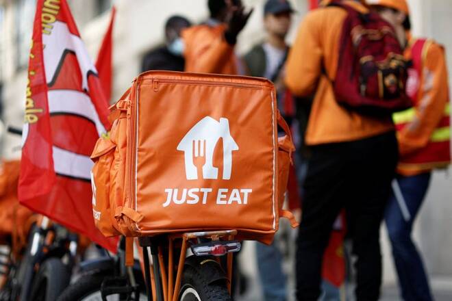 Delivery workers of Just Eat Takeaway strike throughout France