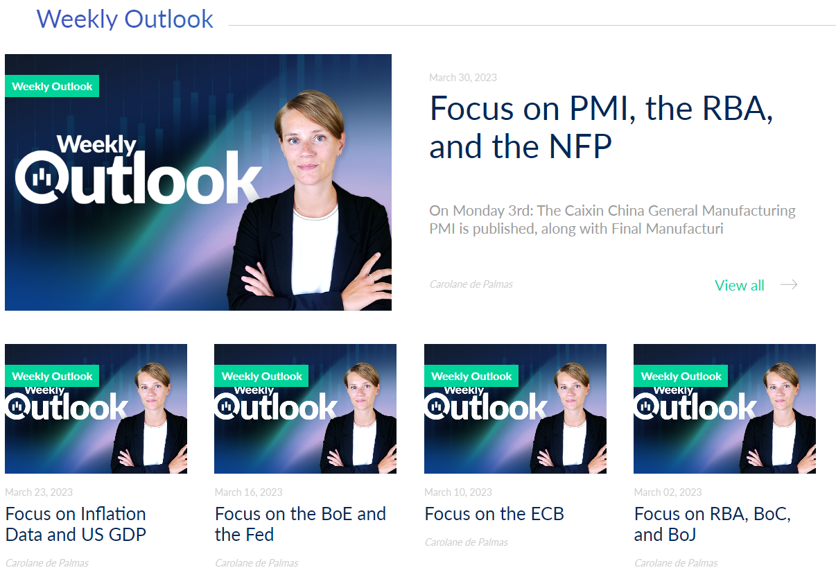 ActivTrades’ weekly outlook